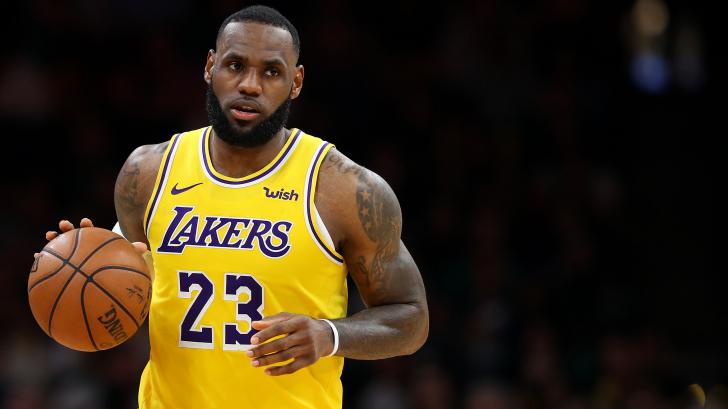 LeBron James of Los Angeles Lakers